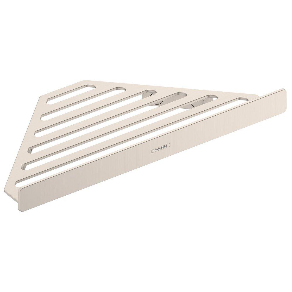 Hansgrohe AddStoris Corner Basket in Brushed Nickel