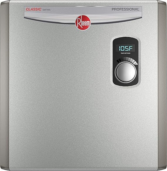 Rheem RTEX-24 Tankless Electric Water Heater (24kW, 240V)