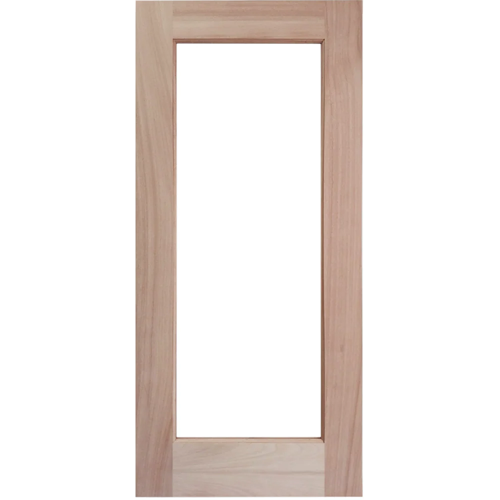 32x80 in Exterior Mahogany Door Slab | 1 Lite