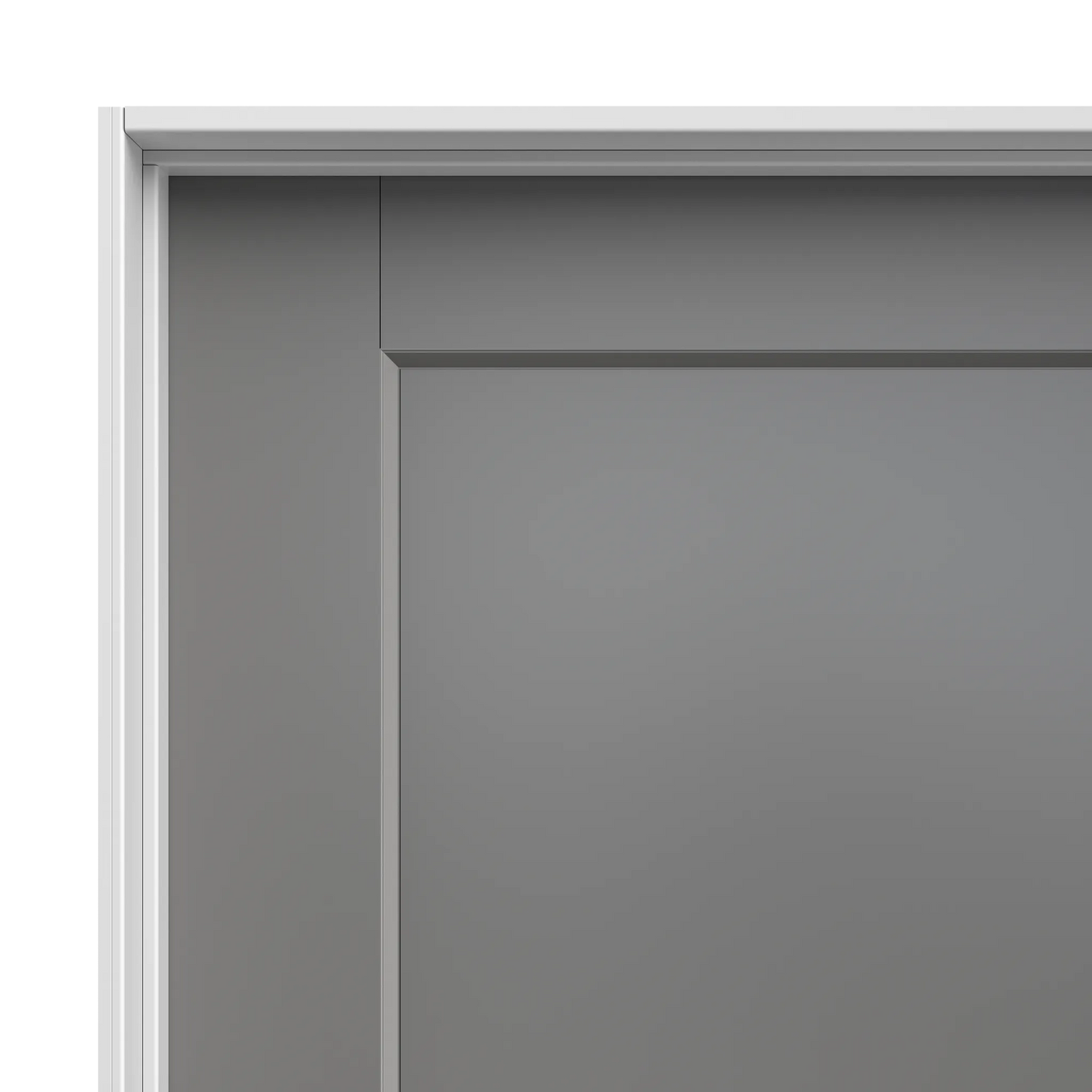 Logan 2-Panel Fiberglass Door
