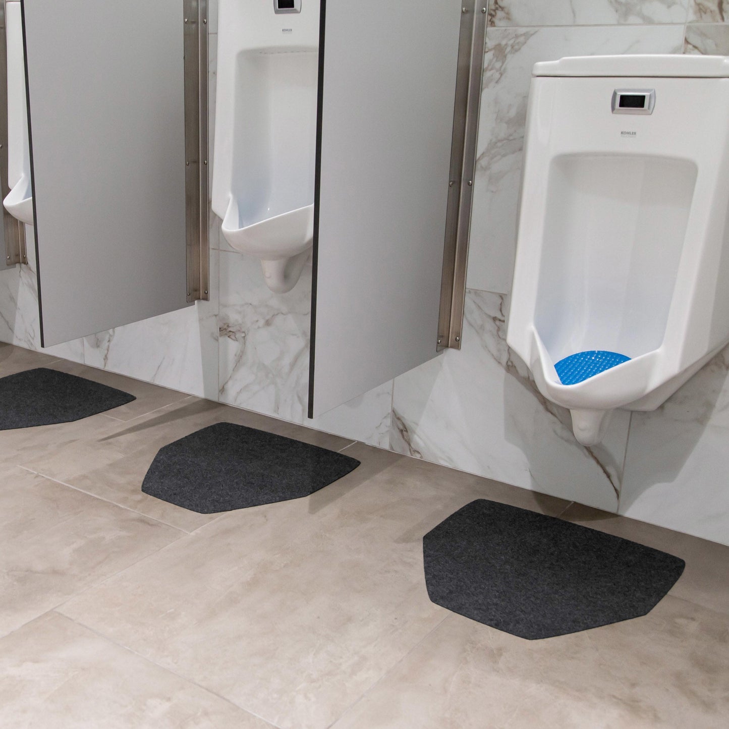 Restroom Urinal Mat | Absorbent Flooring | G-Floor<sup>®</sup> Drip & Dry Absorbent Vinyl Flooring