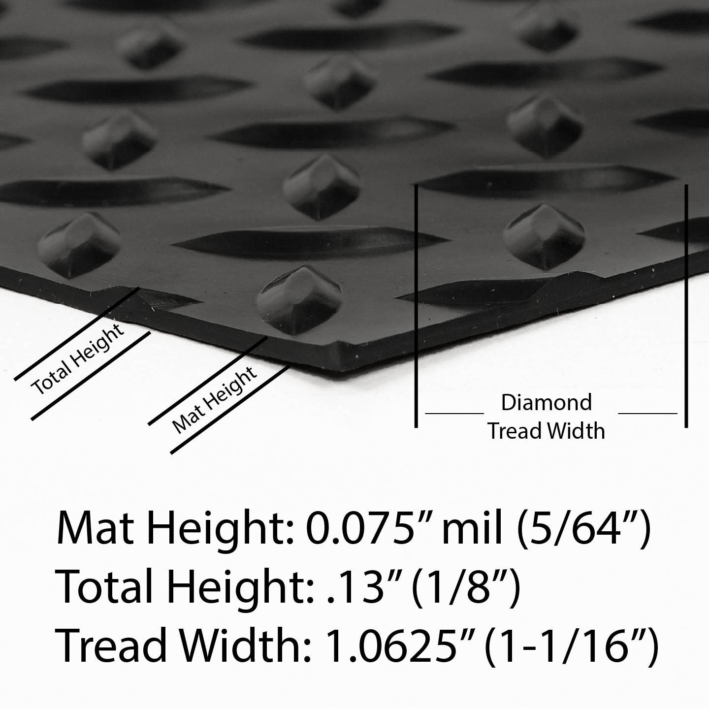 Garage Flooring | Diamond Tread™ | G-Floor<sup>®</sup> Roll-Out Vinyl Flooring