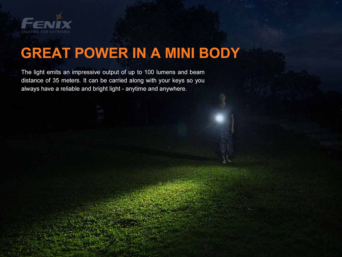 Fenix E01 V2.0 AAA Flashlight