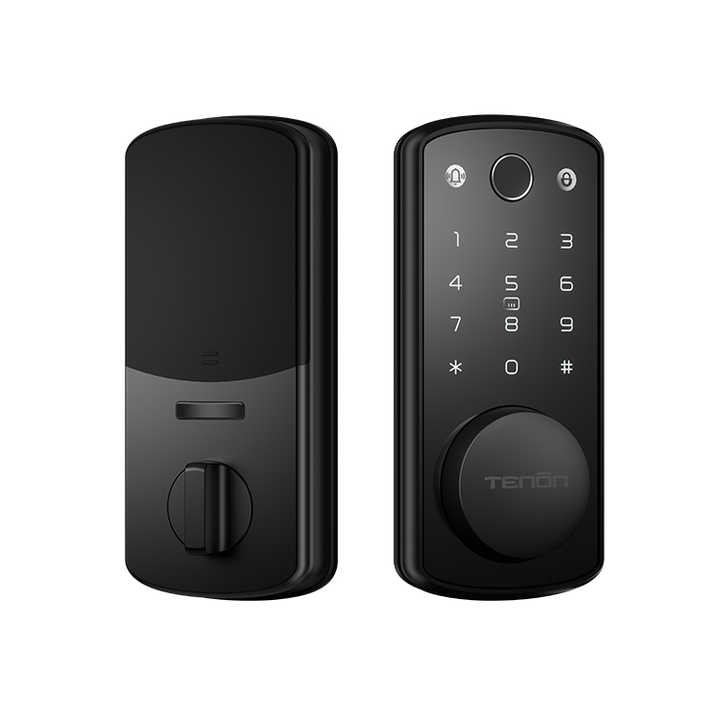 Smart Deadbolt Lock, Finger Print Key Access Digital Electronic Door Lock WiFi Network Password