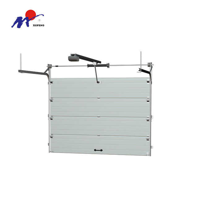 Automatic Insulated Steel Garage Door – Modern Roll-Up Sectional Design