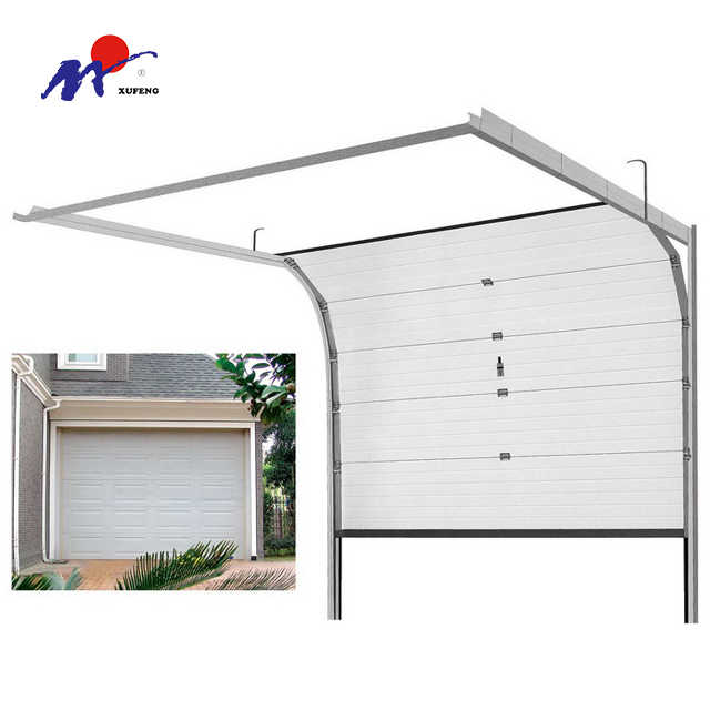 Automatic Insulated Steel Garage Door – Modern Roll-Up Sectional Design