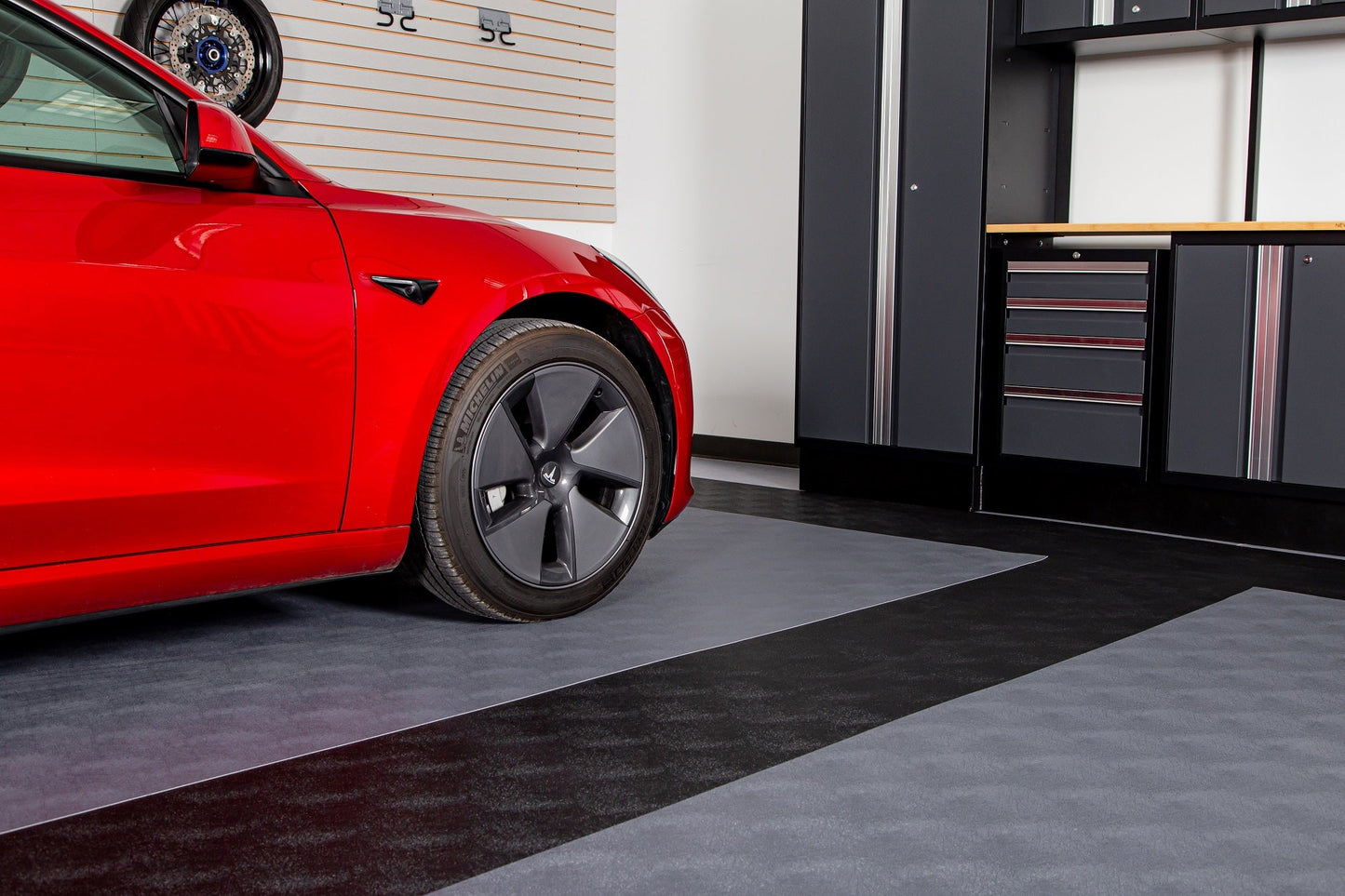 Garage Floor Runner | Standard Traffic | G-Floor<sup>®</sup> Roll-Out Vinyl Flooring