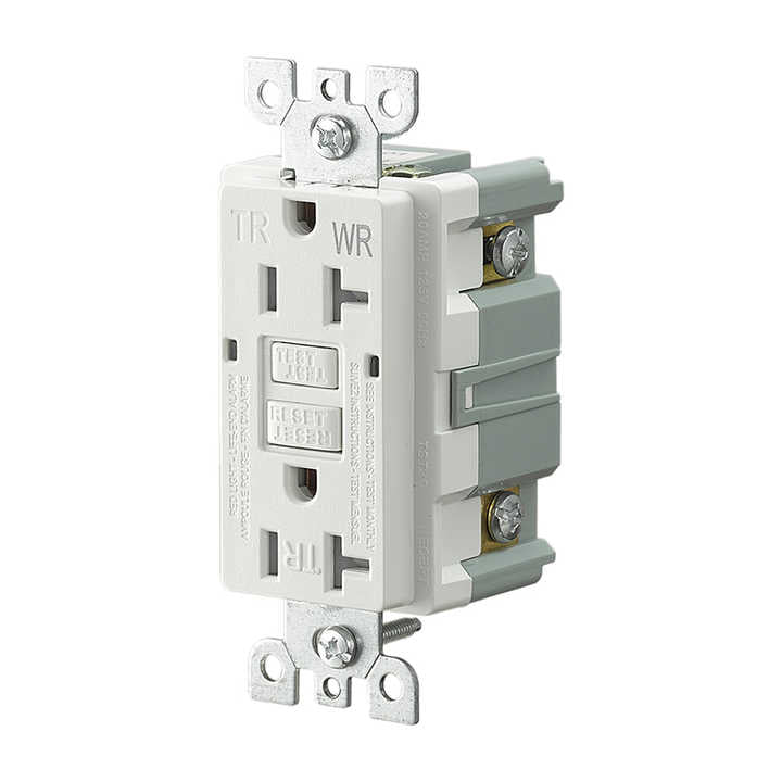 US Certified GFCI Socket 20A Duplex TR WR Power protection UL