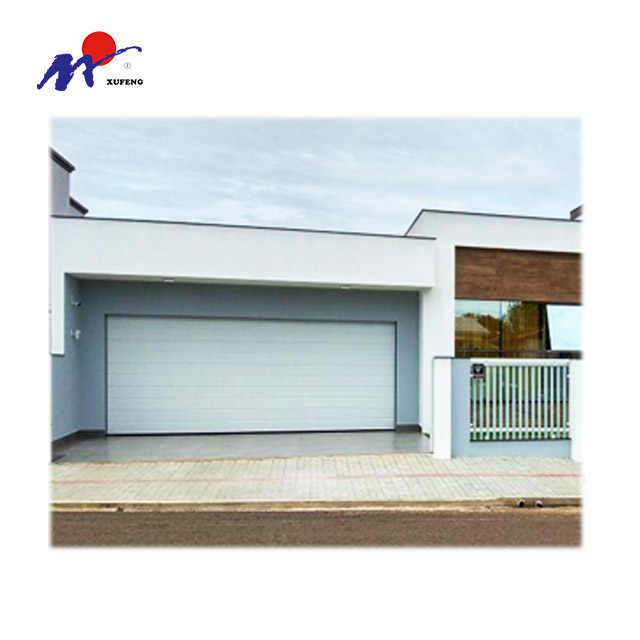 Automatic Insulated Steel Garage Door – Modern Roll-Up Sectional Design