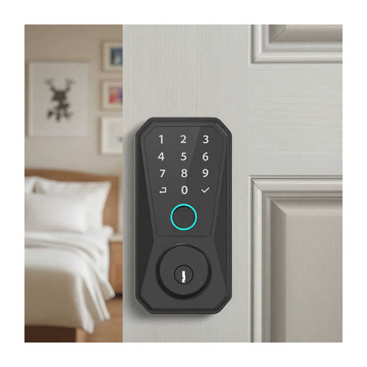 POLYMATH Fingerprint Password Electronic Smart Door Lock