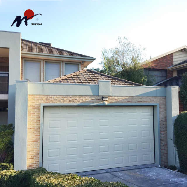 Automatic Insulated Steel Garage Door – Modern Roll-Up Sectional Design