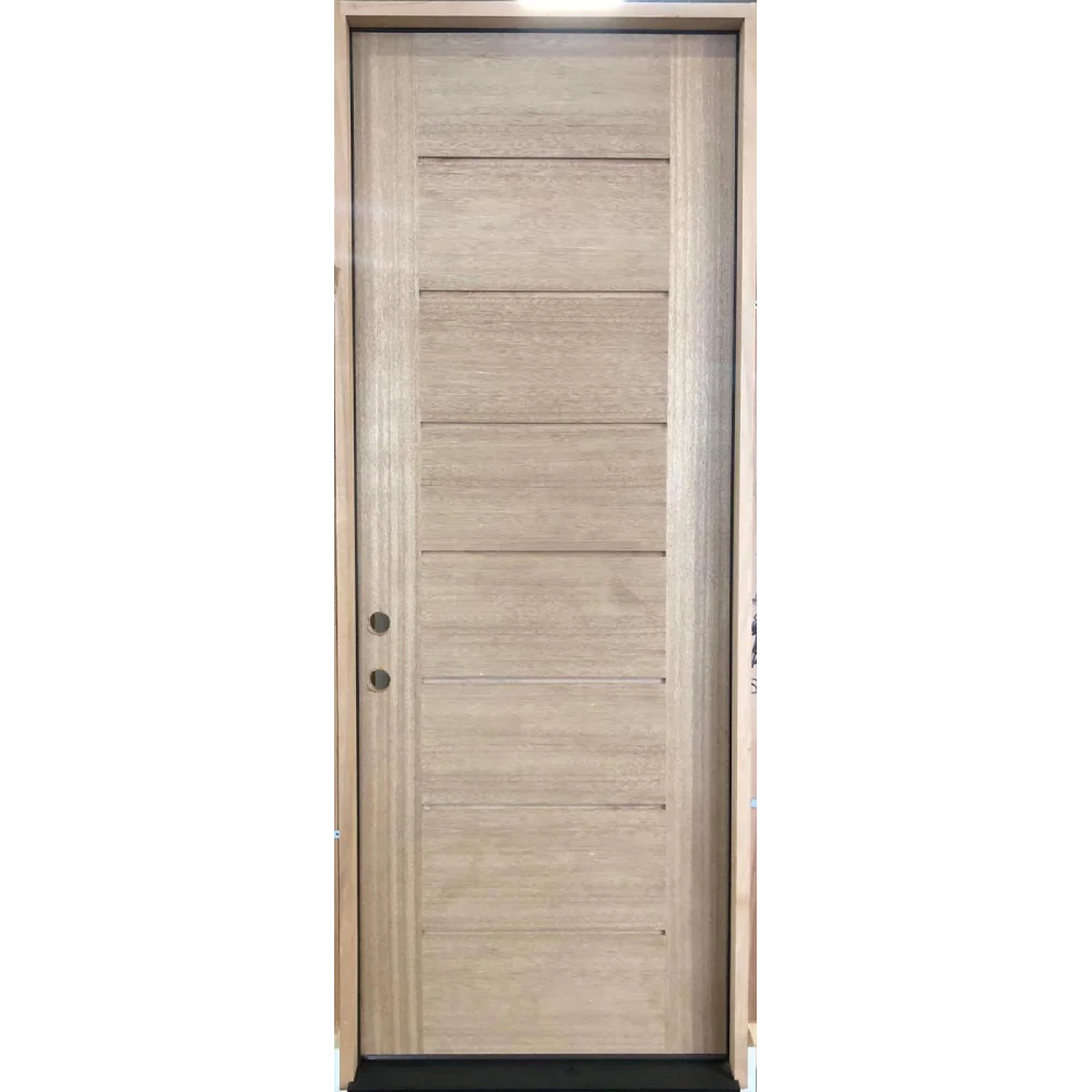 3/0x8/0 Exterior Mahogany Door | 8 Panels