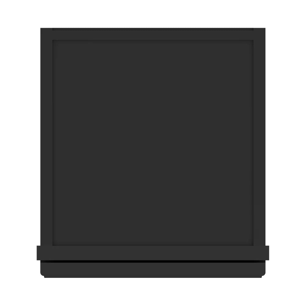 J&K Charcoal E2 Vanity Counter Linen 12" W x 45" H x 12" D