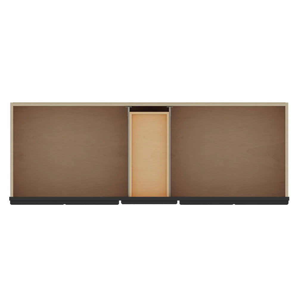 J&K Charcoal E2 Vanity Sink Combo 60" W x 33" H x 21" D