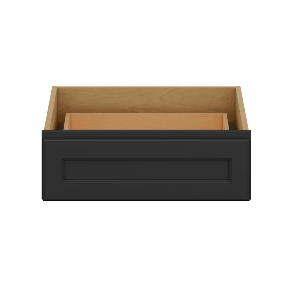 J&K Charcoal E2 24" W x 7-1/2" H or 8-1/2" H Knee Drawer