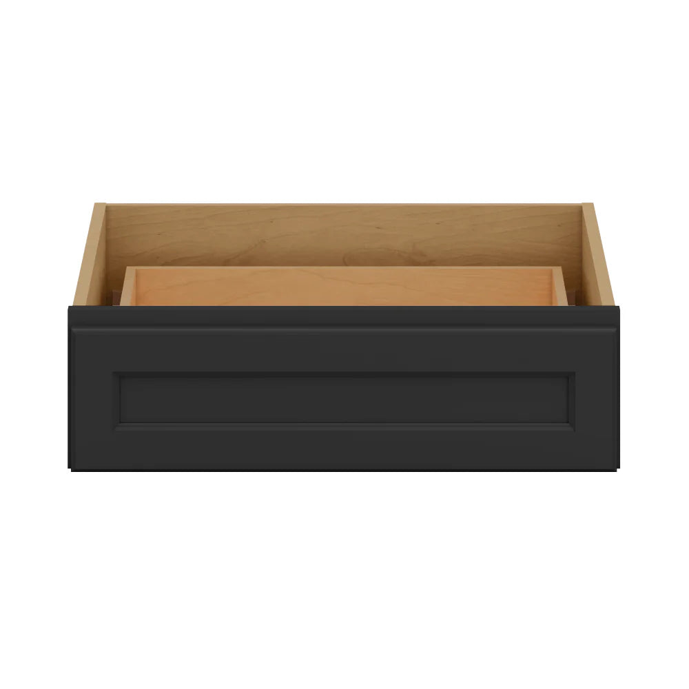 J&K Charcoal E2 27" W x 7-1/2" H or 8-1/2" H Knee Drawer