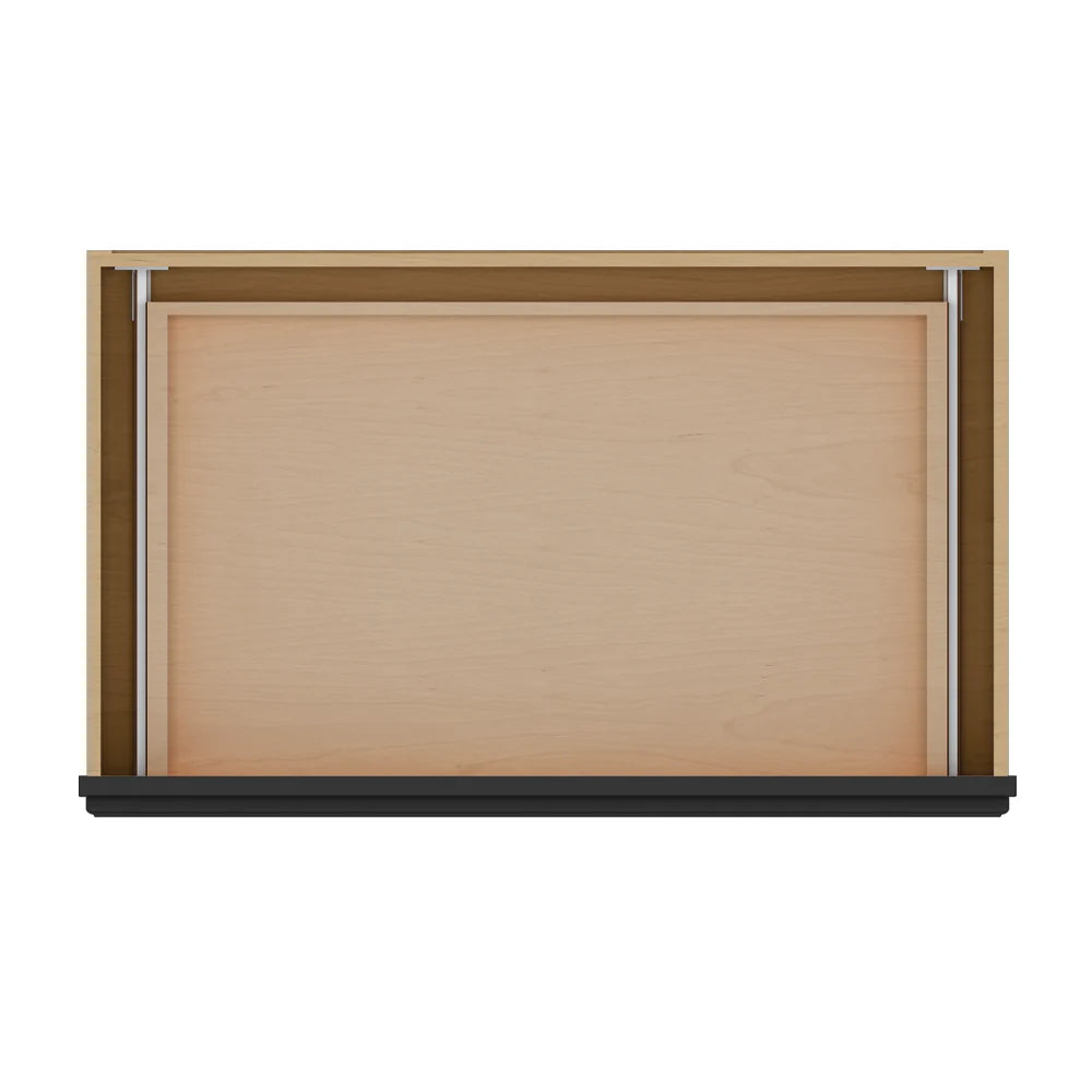J&K Charcoal E2 36" W x 7-1/2" H or 8-1/2" H Knee Drawer