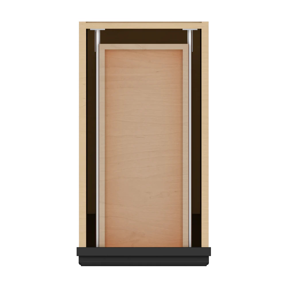 J&K Charcoal E2 Vanity Base Door/Drawer 12" W x 33" H x 21" D