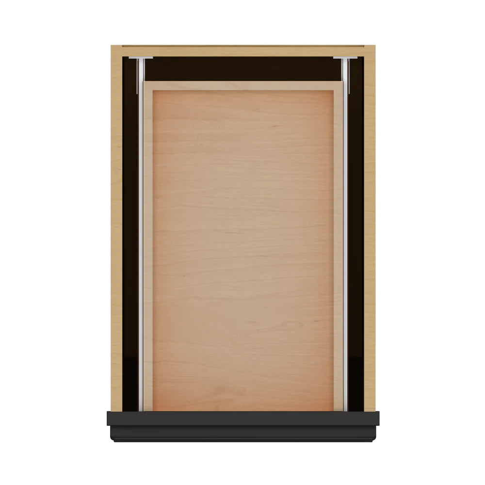 J&K Charcoal E2 Vanity Base Door/Drawer 15" W x 33" H x 21" D
