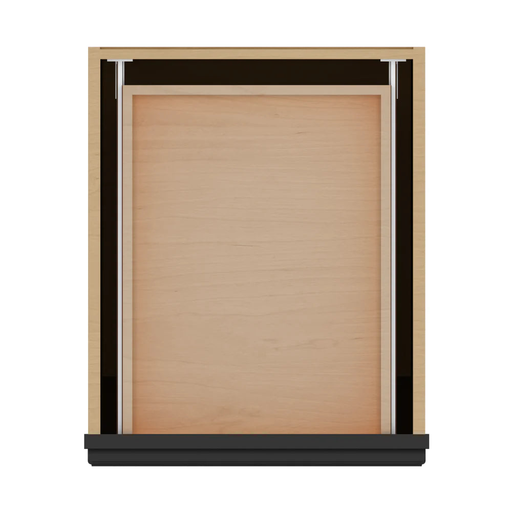 J&K Charcoal E2 Vanity Base Door/Drawer 18" W x 33" H x 21" D