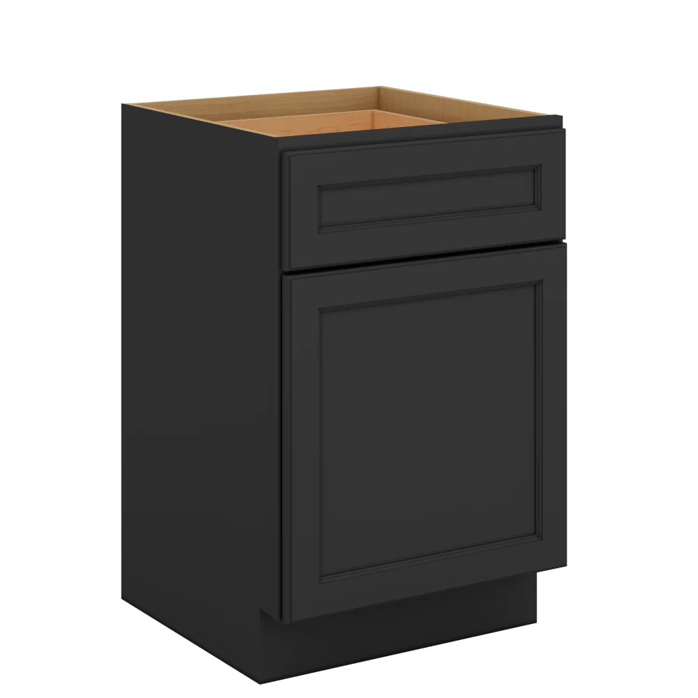 J&K Charcoal E2 Vanity Base Door/Drawer 21" W x 33" H x 21" D