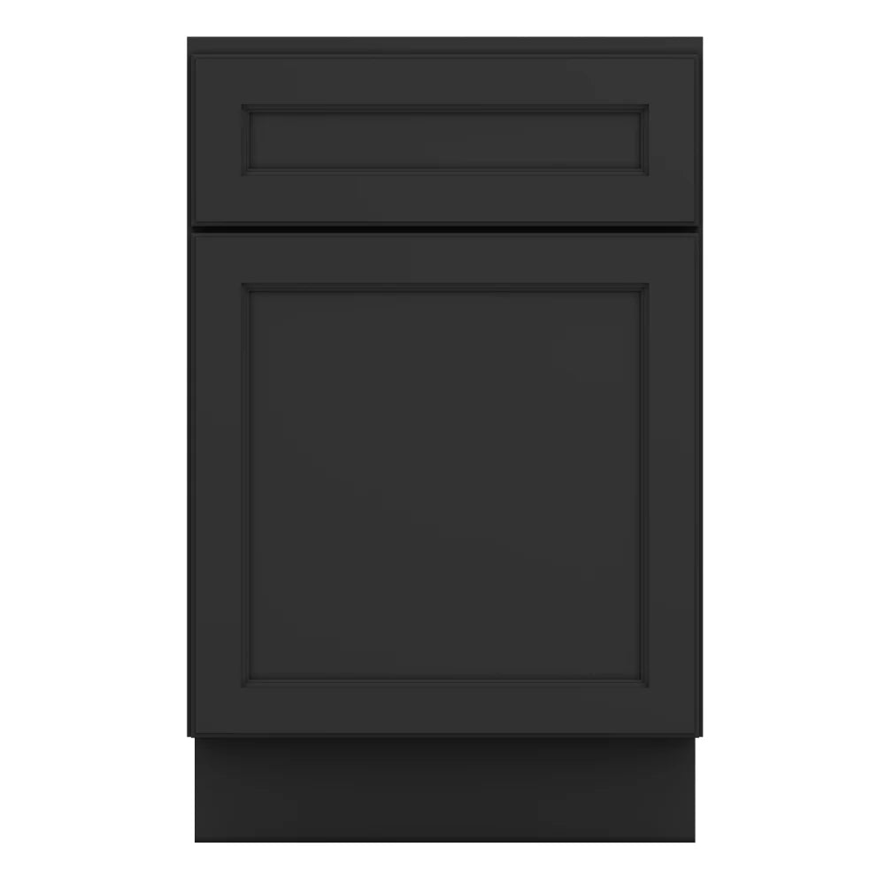 J&K Charcoal E2 Vanity Base Door/Drawer 21" W x 33" H x 21" D