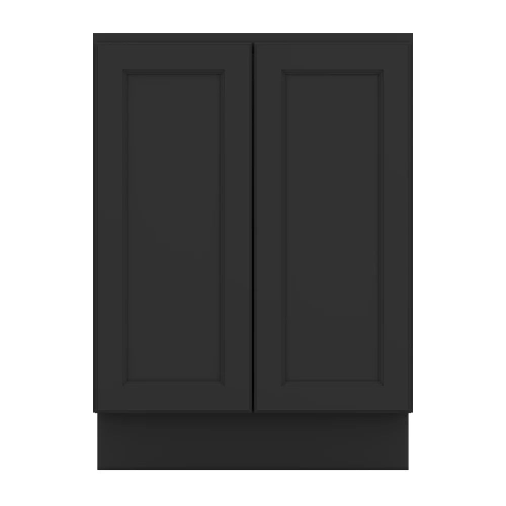 J&K Charcoal E2 Vanity Base FHD 24" W x 33" H x 21" D
