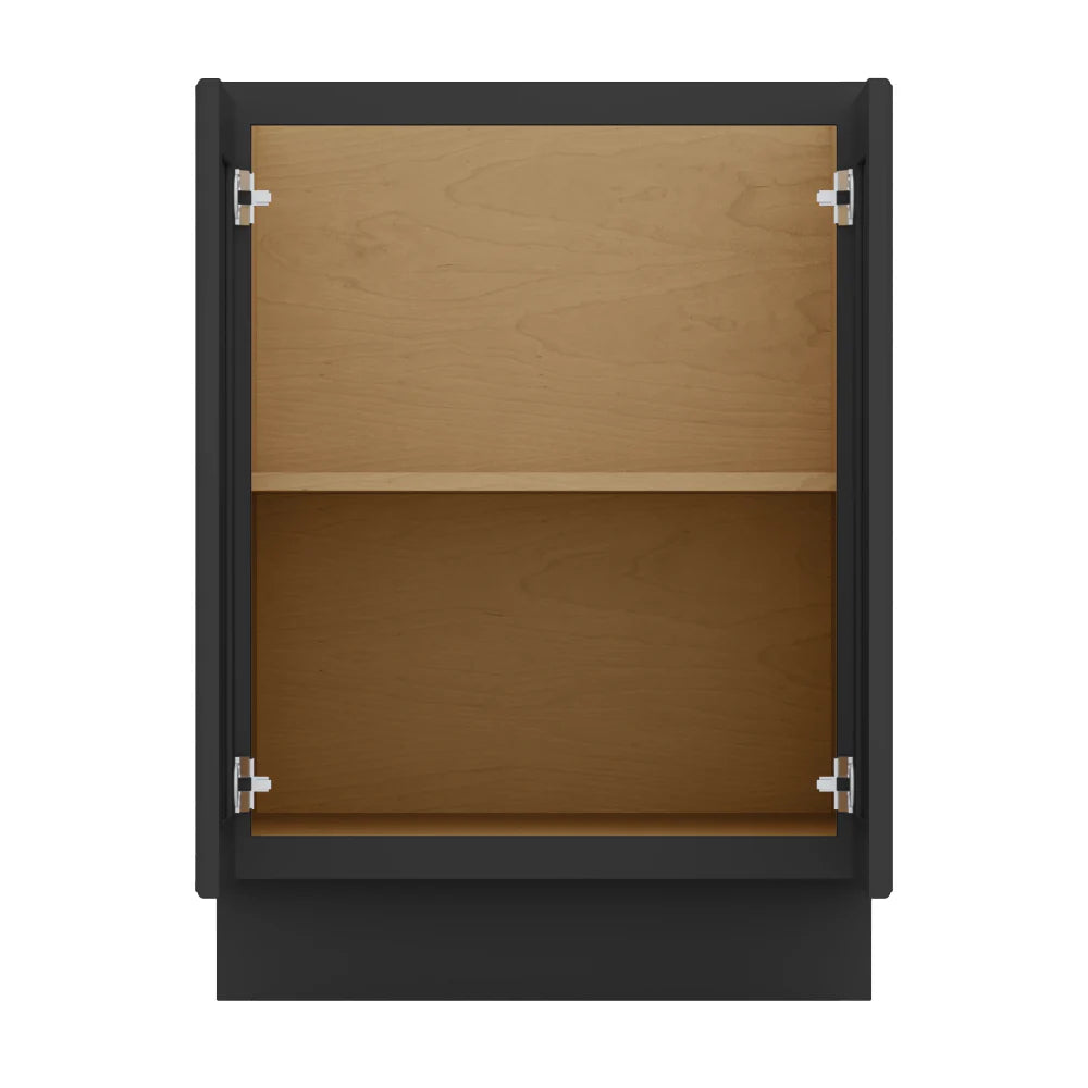J&K Charcoal E2 Vanity Base FHD 24" W x 33" H x 21" D