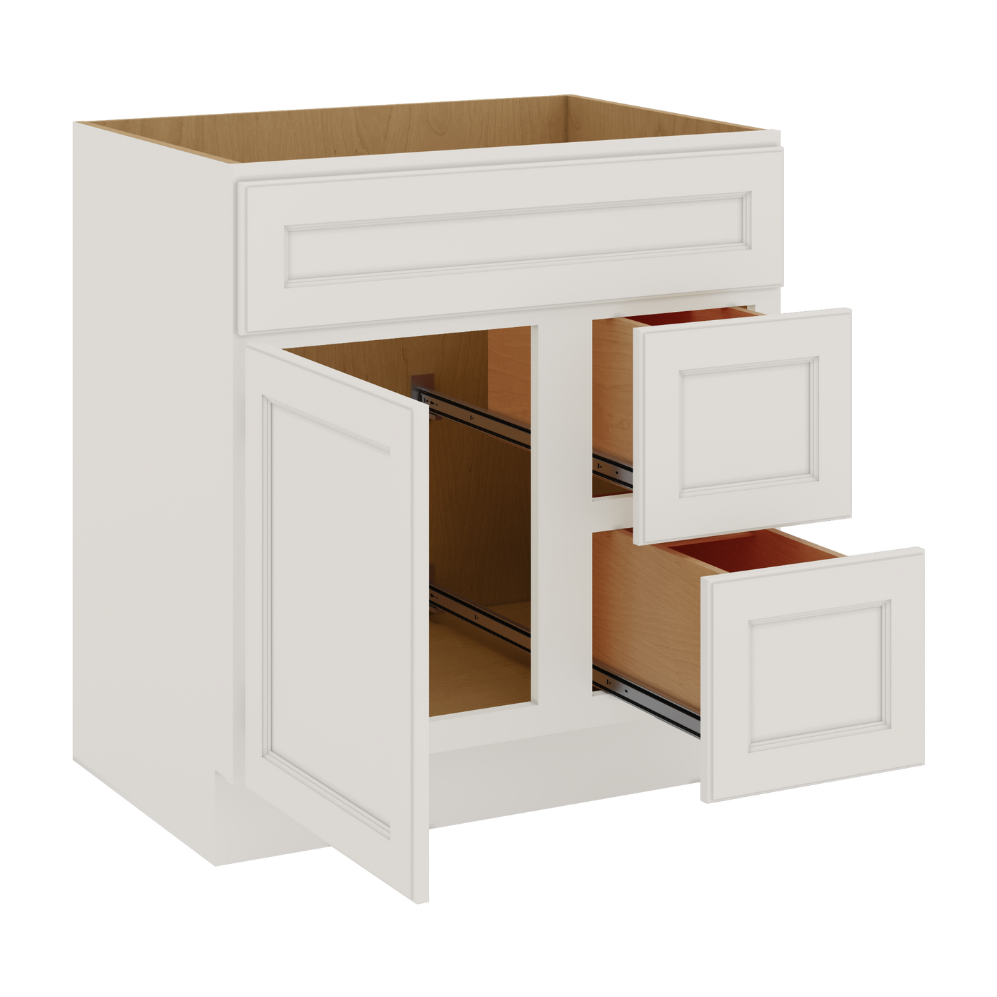 J&K Dove E1 Vanity Sink Combo 30" W x 33" H x 21" D