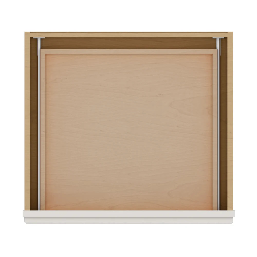 J&K Dove E1 24" W x 7-1/2" H or 8-1/2" H Knee Drawer