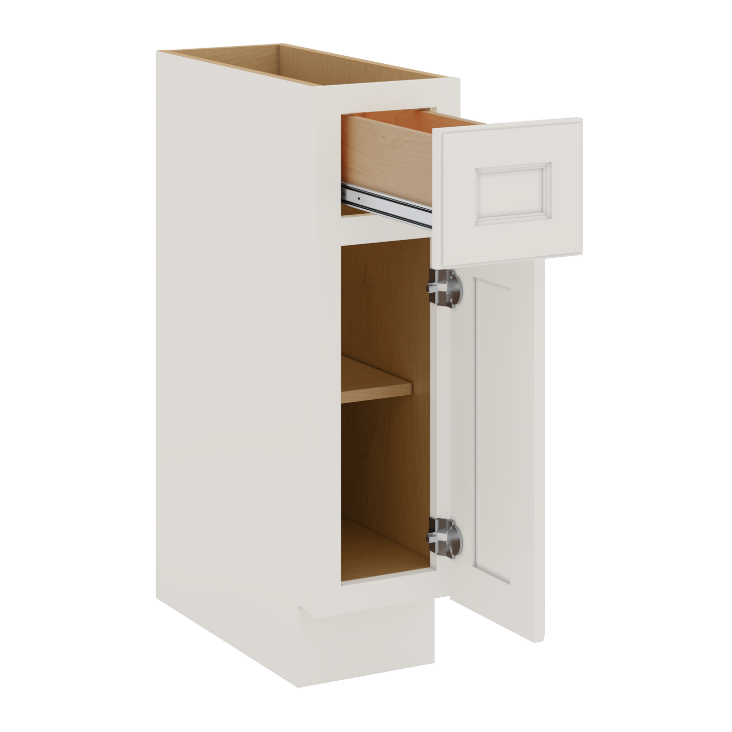 J&K Dove E1 Vanity Base Door/Drawer 09" W x 33" H x 21" D