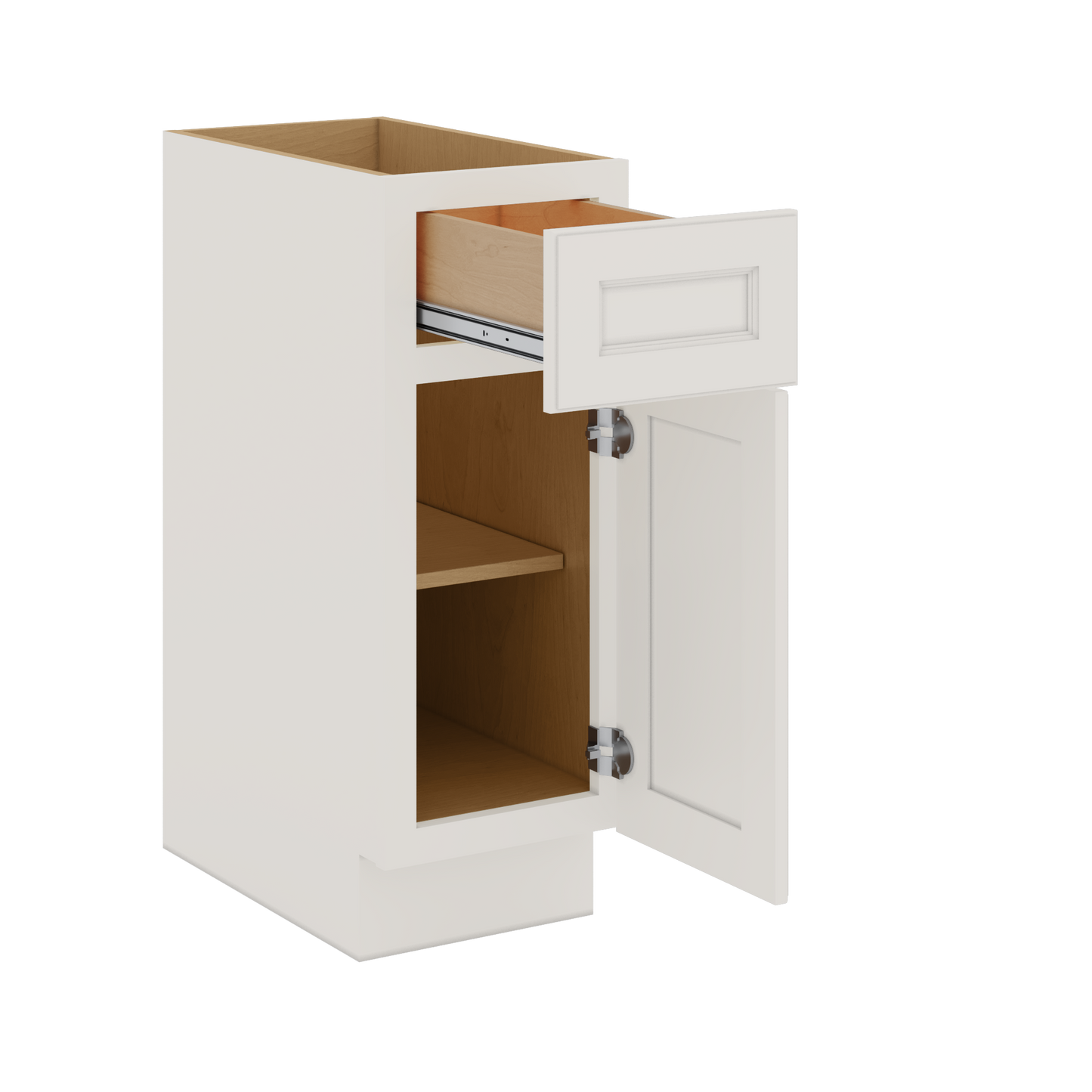 J&K Dove E1 Vanity Base Door/Drawer 12" W x 33" H x 21" D