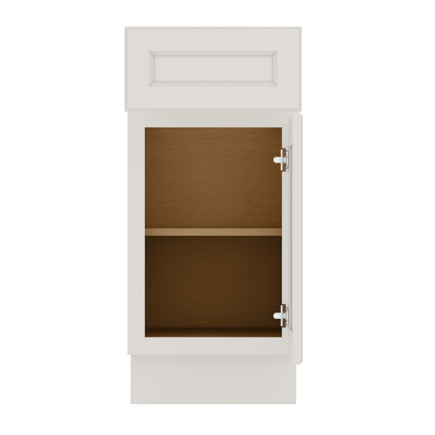 J&K Dove E1 Vanity Base Door/Drawer 15" W x 33" H x 21" D