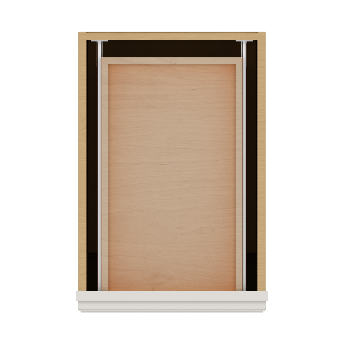 J&K Dove E1 Vanity Base Door/Drawer 15" W x 33" H x 21" D