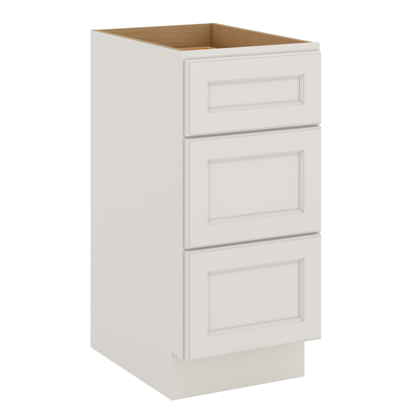 J&K Dove E1 Vanity 3 Drawer Base 15" W x 33" H x 21" D