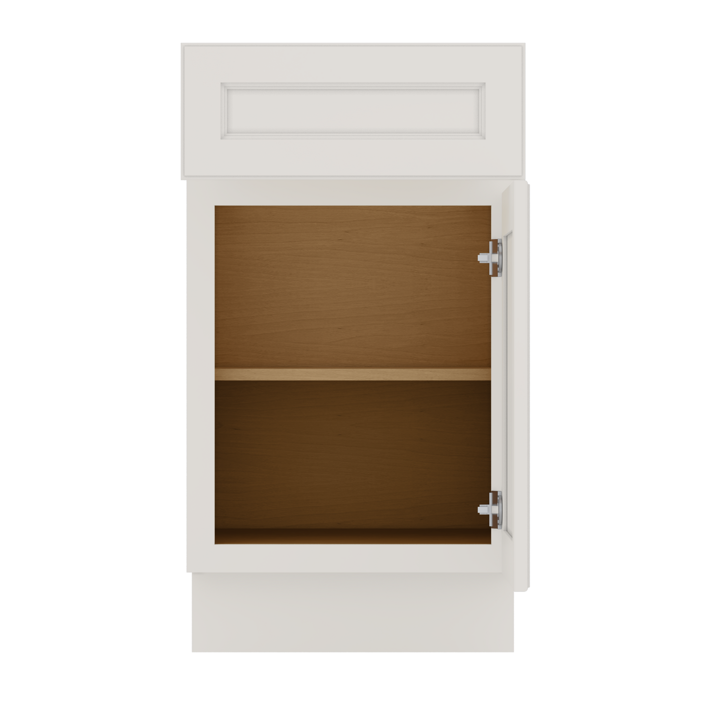 J&K Dove E1 Vanity Base Door/Drawer 18" W x 33" H x 21" D