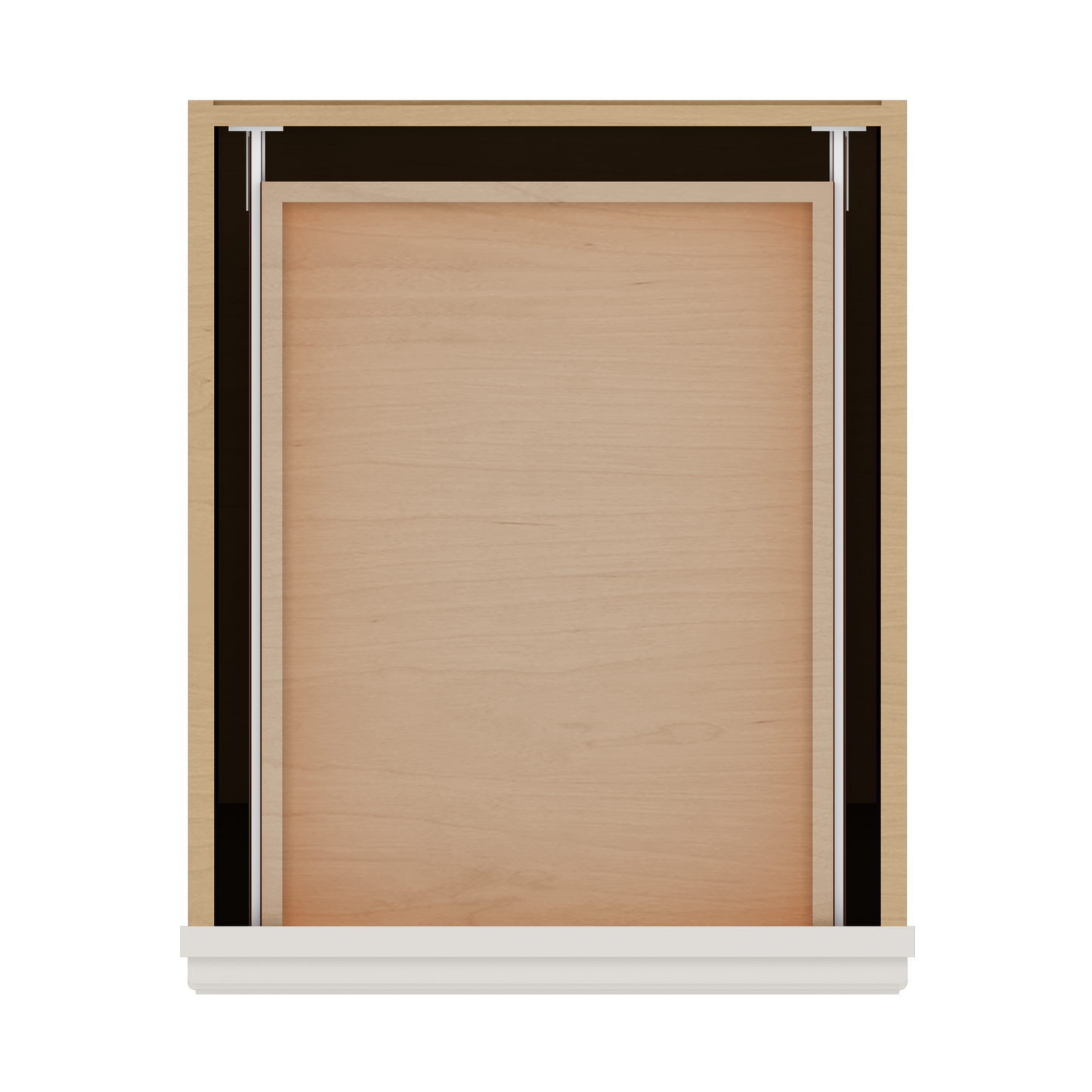 J&K Dove E1 Vanity Base Door/Drawer 18" W x 33" H x 21" D