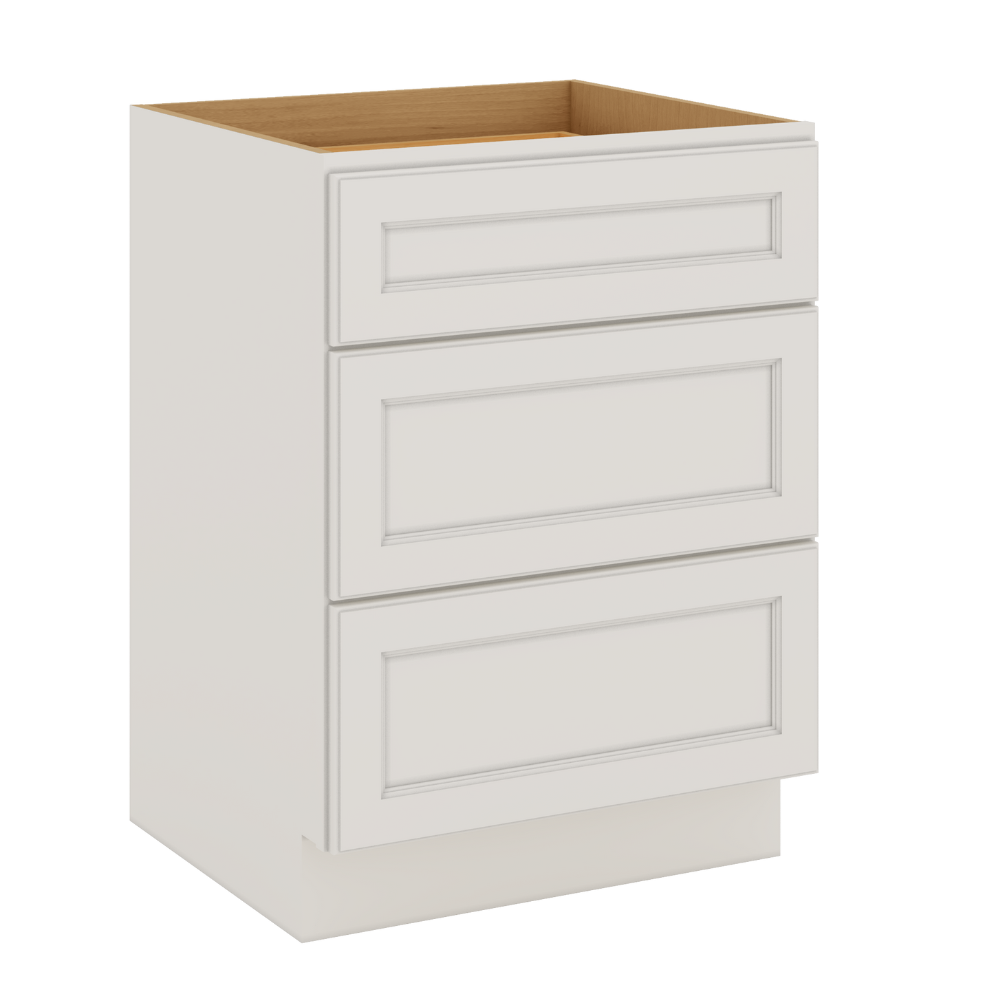 J&K Dove E1 Vanity 3 Drawer Base 24" W x 33" H x 21" D