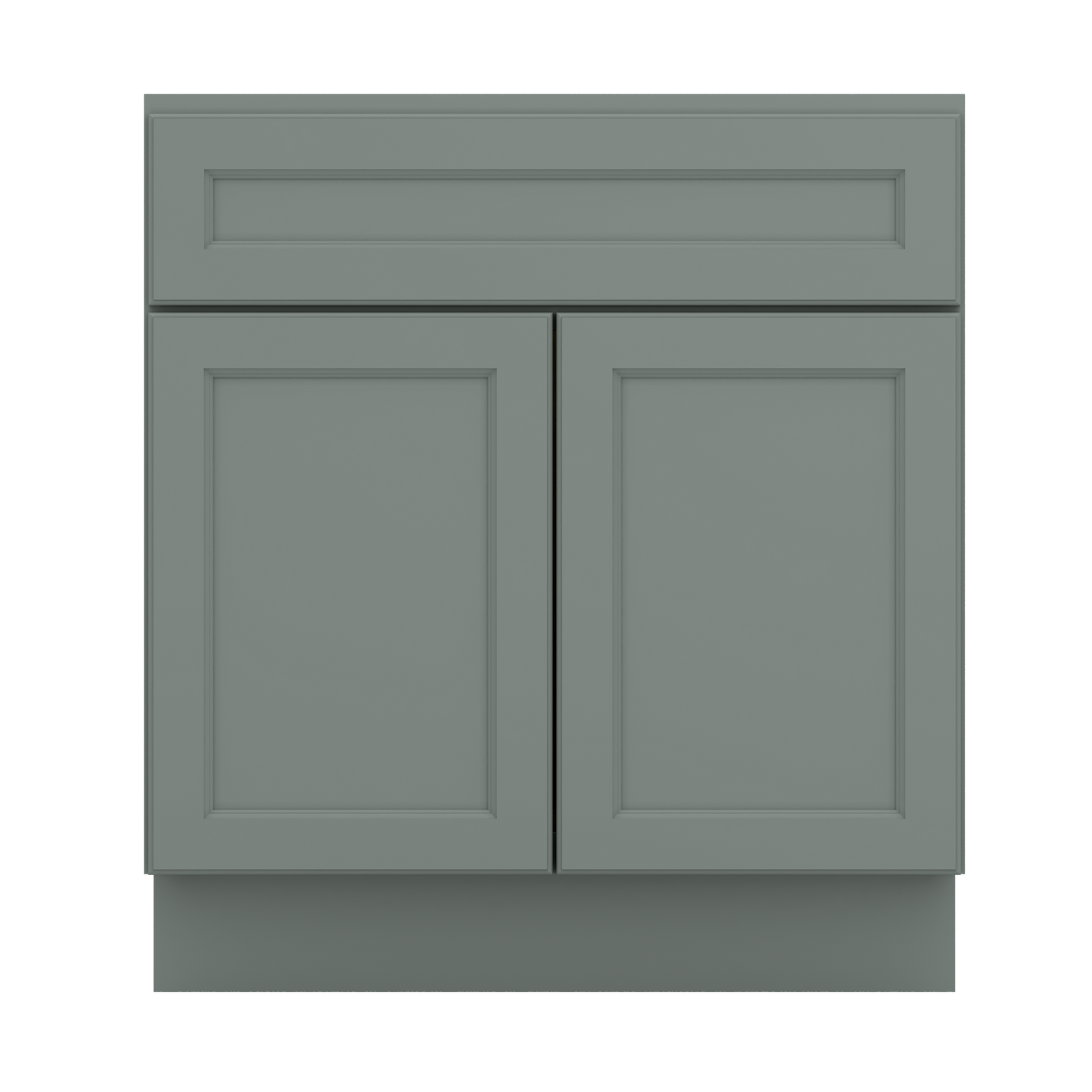 J&K Sage E3 Vanity Base Sink Door/False Drawer 30" W x 33" H x 21" D