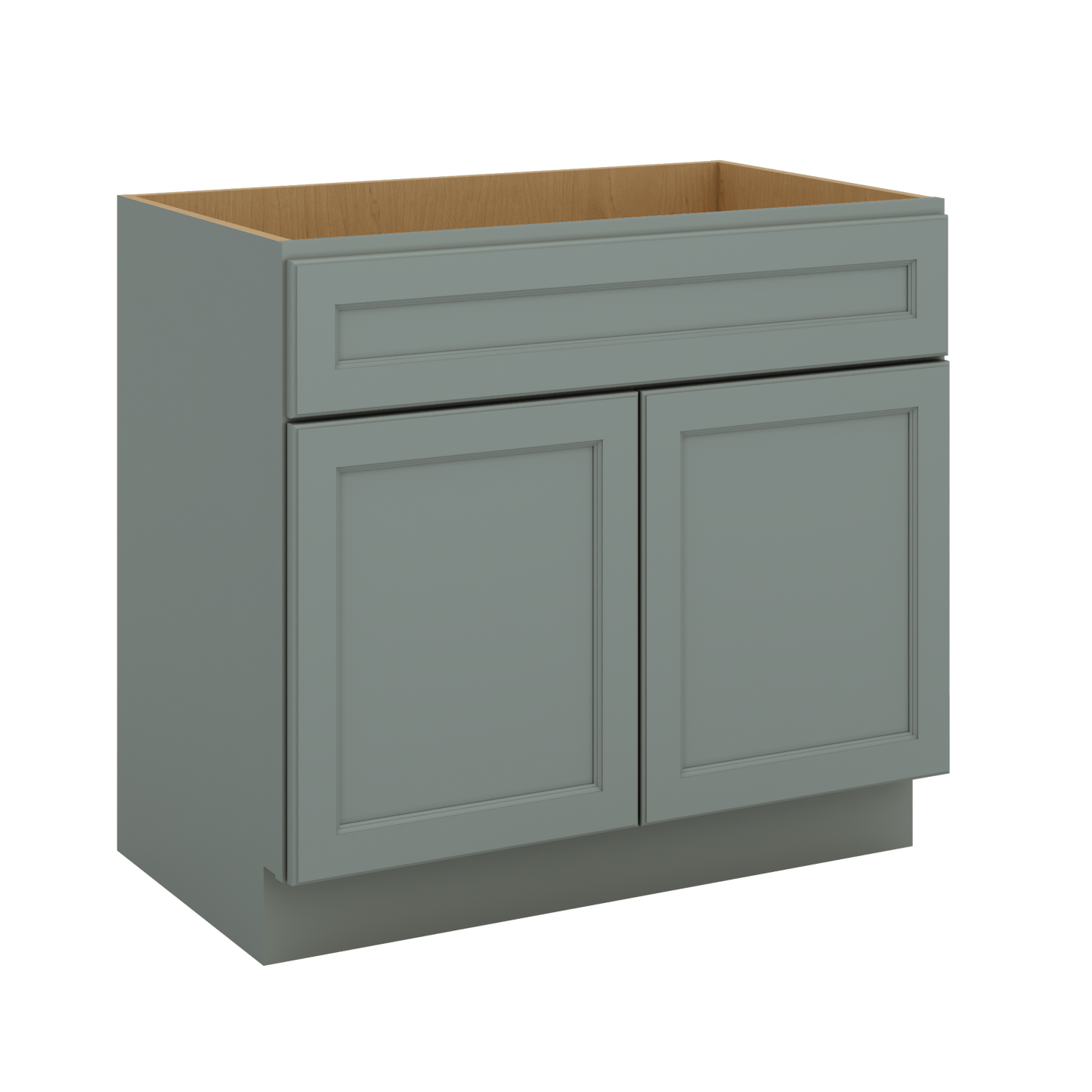 J&K Sage E3 Vanity Base Sink Door/False Drawer 36" W x 33" H x 21" D