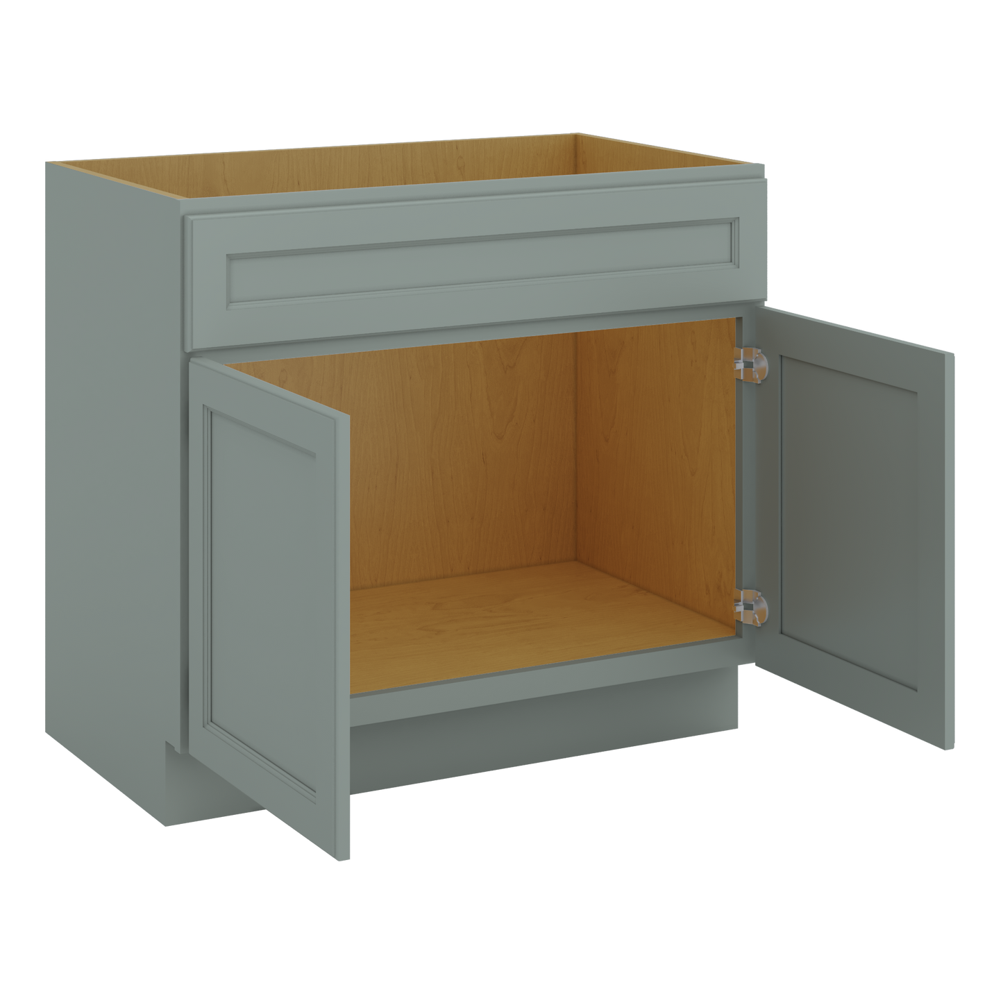 J&K Sage E3 Vanity Base Sink Door/False Drawer 36" W x 33" H x 21" D