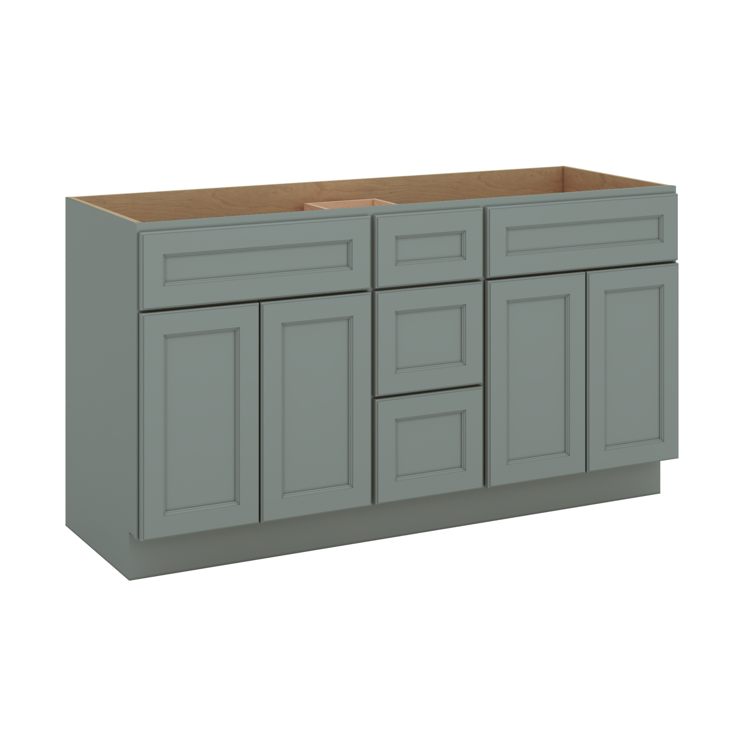 J&K Sage E3 Vanity Sink Combo 60" W x 33" H x 21" D