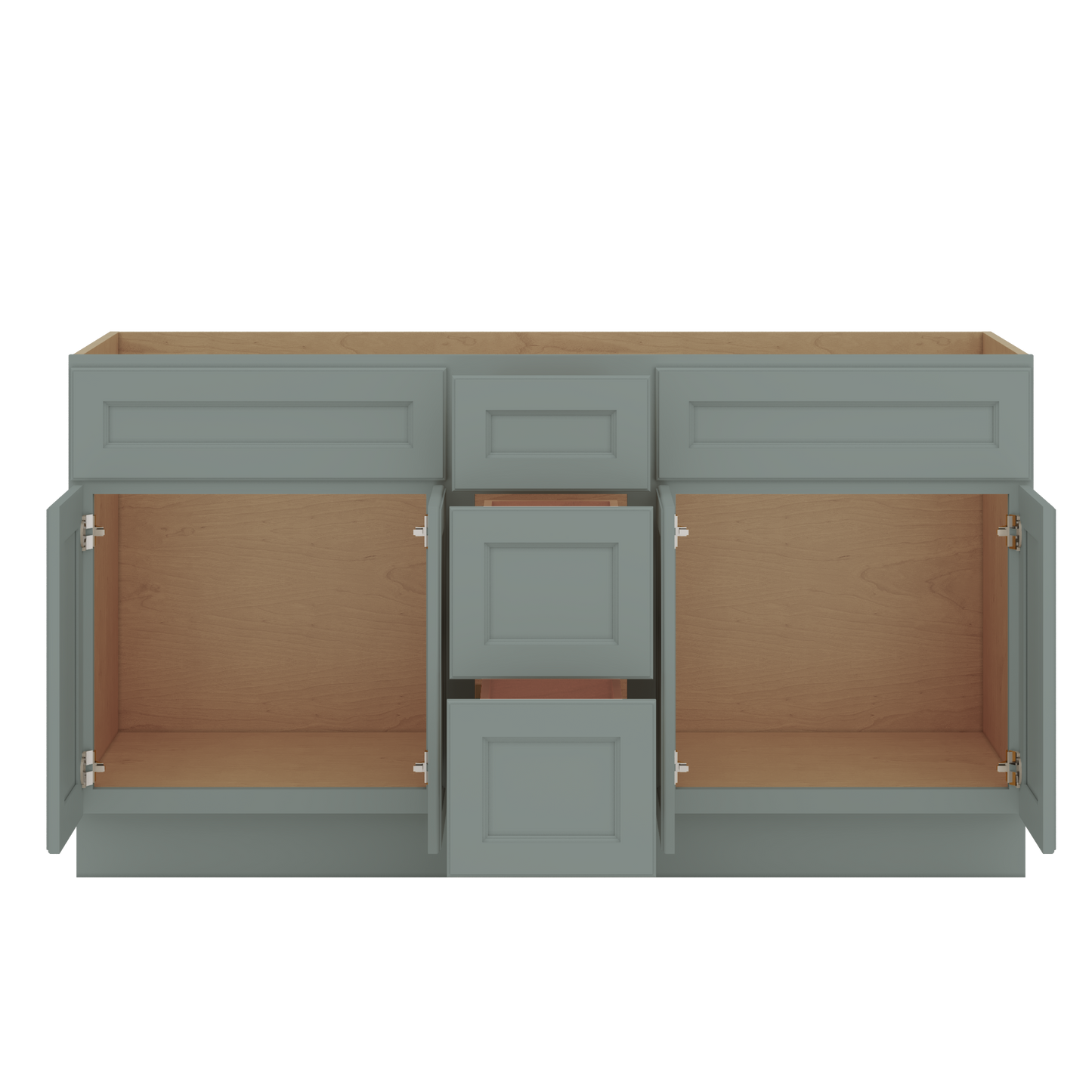 J&K Sage E3 Vanity Sink Combo 60" W x 33" H x 21" D