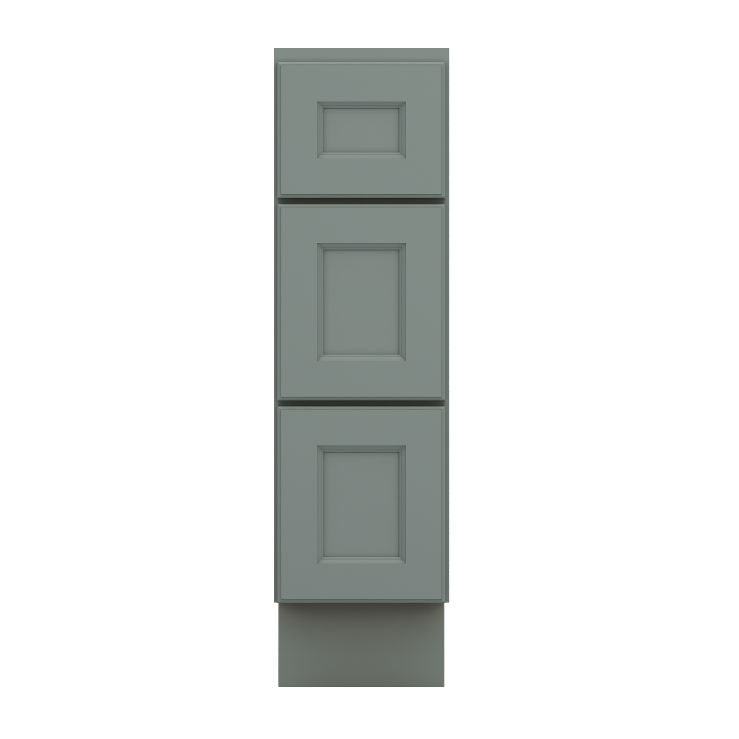 J&K Sage E3 Vanity 3 Drawer Base 09" W x 33" H x 21" D