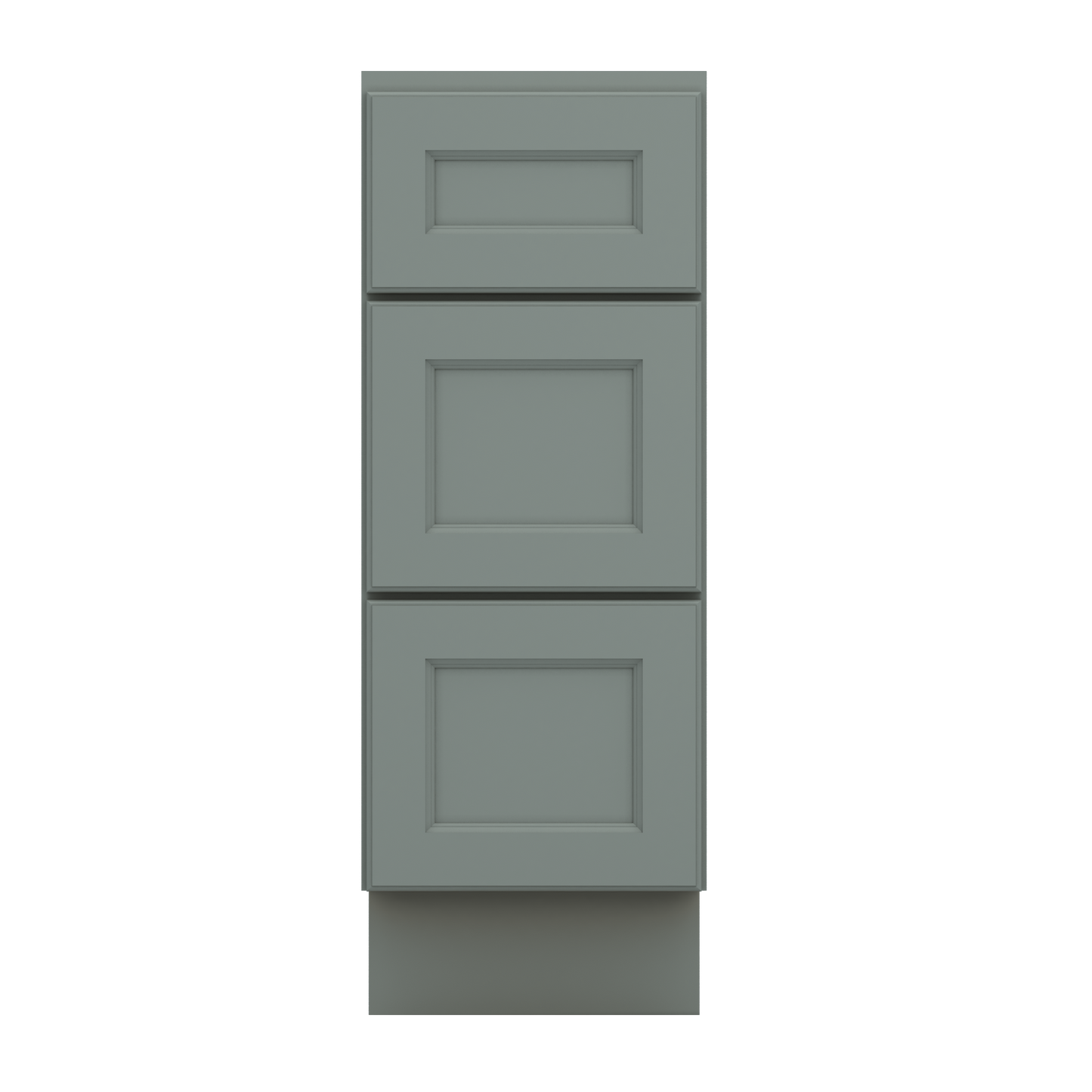 J&K Sage E3 Vanity 3 Drawer Base 12" W x 33" H x 21" D