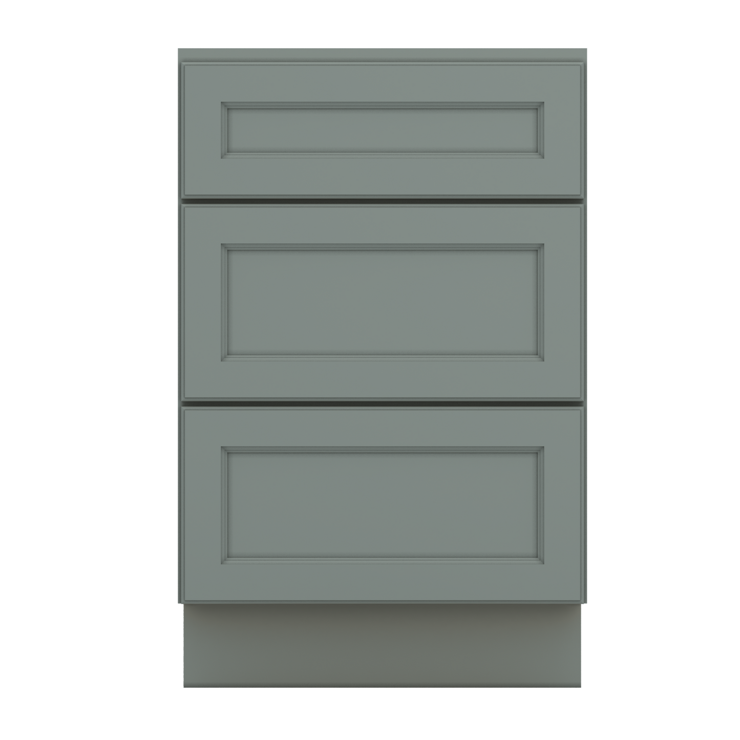 J&K Sage E3 Vanity 3 Drawer Base 21" W x 33" H x 21" D