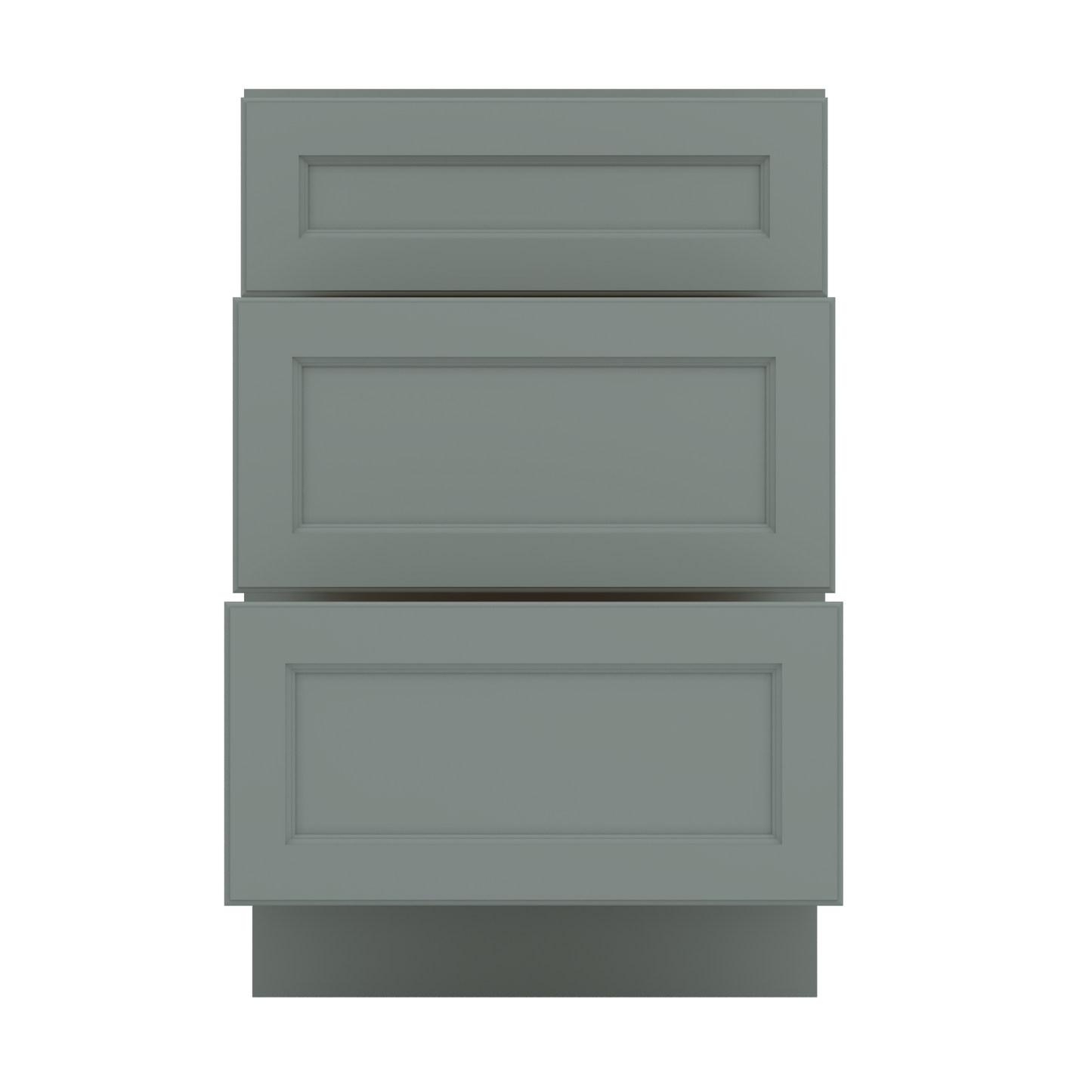 J&K Sage E3 Vanity 3 Drawer Base 24" W x 33" H x 21" D