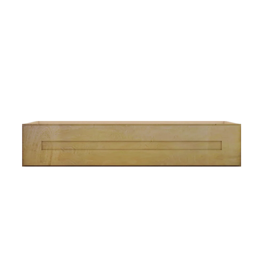 Modernform Cabinet Natural Shaker 36" W X 7" H X 21" D Vanity Knee Drawer