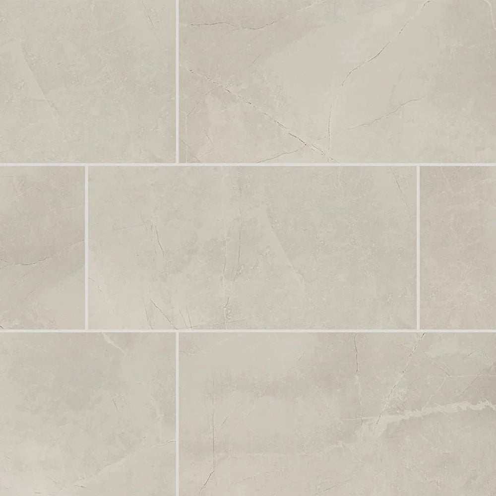 MS International Sande Ivory 24x48 Polished Rectified Porcelain Floor and Wall Tile | $3.50 sq. ft.