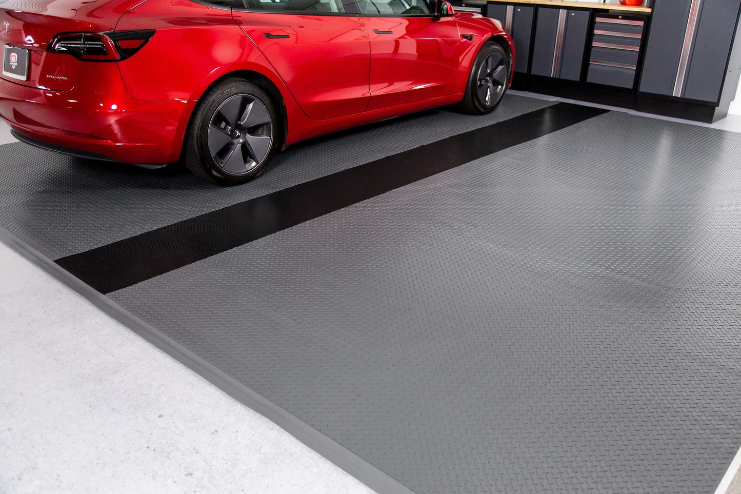 Garage Floor Runner | Standard Traffic | G-Floor<sup>®</sup> Roll-Out Vinyl Flooring